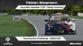 iRacing - 24S3 - Hyundai Veloster TCR - Touring Car Challenge - Road America - FS