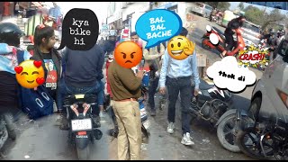 Aaj to mje aa gaye | crazy reaction | live crash@aalyanvlogs1299 @Motovloggerjannustunts