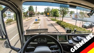 POV truck Driving Volvo fh13 500-Germany 🇩🇪 Trostberg,cockpit view 4K