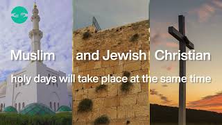 Muslim, Christian, and Jewish holy days