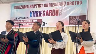 Khuzama Baptist Khriesarüü Krotho (BKK) Zha (Youth Day) 🎶 #angami #nagaland