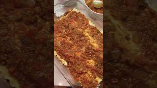 Lasagna #shorts#foryou #shortsfeed #youtubeshorts #food #youtube @Lionfield @emanibrahiim #fyp