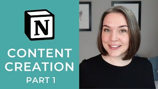 Notion for Content Creation - Live Build Part 1