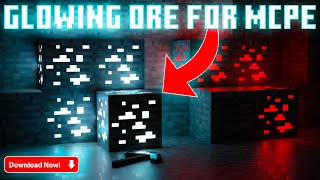 NEW GLOWING ORES TEXTURE PACK 🤩 MCPE 1.20.71 MINECRAFT PE [100% WORKING] | MCPE GLOWING ORES PACK