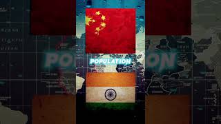 India🇮🇳 vs China🇨🇳/comparison/no hate for everyone#india #china #comparisonvideo #shortsfeed #short