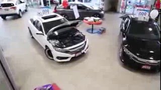 2016 Honda Civic Launch event at Bolton Honda