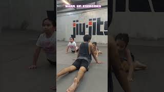 WARM UP EXERCISES MUAY THAI TRAINING AT MMA GYM #andrea #martialartstraining #muaythai #warmup