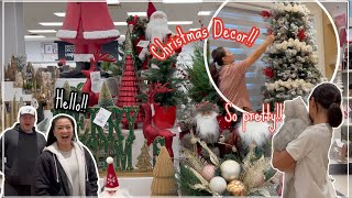 Christmas Home Decor *Full Vlog* Decor Shopping and Spend the Day with me | JustSissi