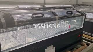 DUSUNG COMMERCIAL freezer island fridge