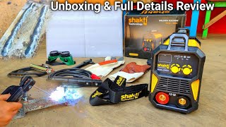 Shakti Technology MMA-200G Inverter ARC Compact Welding Machine Unboxing & Full Details Review