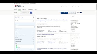 SAM.gov Solicitation Alerts