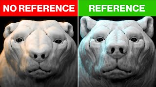 Are References When Sculpting in Blender Really That Important?