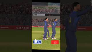 #tags Zaheer Khan Shatters Gilchrist's Defenses in Real cricket 22 #viral #shorts #gaming #cricket