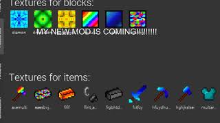 Is coming my mod for minecraft!!!!!!!