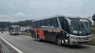 20# Movimentação de ônibus na rodovia raposo Tavares km 97 em Sorocaba