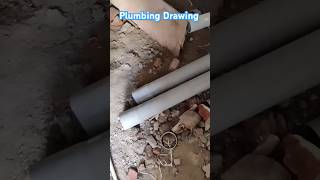 Plumbing Drawing | #short #shortvideo #shortviral #shortsyoutube