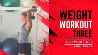 Weight Workout Three   SD 480p