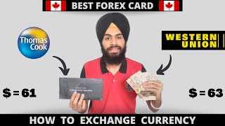 BEST FOREX CARD FOR INTERNATIONAL STUDENTS || HOW TO EXCHANGE CURRENCY || THOMAS COOK ||