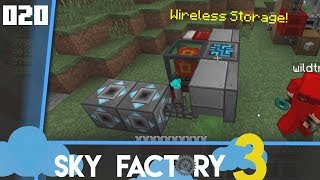 Wireless Storage [Skyfactory] 020