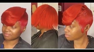 How to do 28 piece quick weave | short cut quick weave