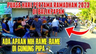 NGABUBURIDE HARI PERTAMA PUASA RAMADHAN 2023 DI BALIKPAPAN - MOTOVLOG BALIKPAPAN