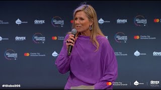 UNSGSA Queen Máxima Remarks at the 2023 Global Inclusive Growth Summit