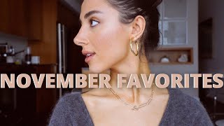 NOVEMBER FAVORITES 2020! (JEWELRY, SKINCARE, & MORE)