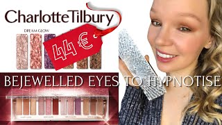 ОБЗОР палетки  Bejewelled eyes to hypnotise от Charlotte Tilbury | свотчи | как купить дешевле ?!