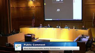 Public Safety Commission Meeting - May 8, 2023