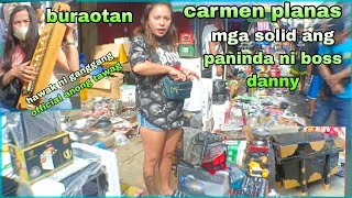 buraotan carmen planas solid mga paninda ni boss danny hawak ni ganggang comment na lang#tonyvlogs