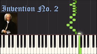 Invention No. 2 in C Minor | Piano Tutorial Full Speed | Bach | BWV 773