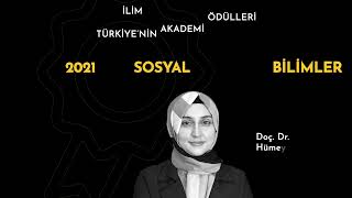 2021 İlim Yayma Ödülleri Sosyal Bilimler Ödülü Doç.Dr.Hümeyra Özturan