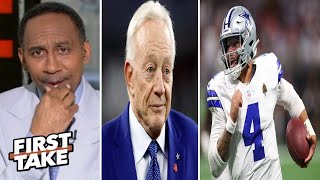 FIRST TAKE | Stephen A. Blames Jerry Jones for Cowboys’ Struggles – Is He Right?