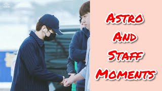 Astro (아스트로) and Staff Moments