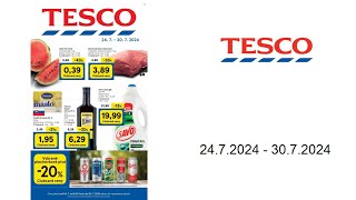 TESCO leták (SK) - 24.7.2024 - 30.7.2024