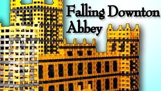 Falling Downton Abbey - Domino Art