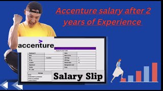 Accenture salary after 1 year of experience || #accenture  salary slip