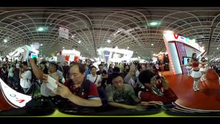 [THETA] Computex 2015 V-Color Dancing Show