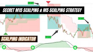 Secret M15 Scalping & M5 Scalping Strategy | Forex M15 Scalping Indicator | Forex M5 Scalping Setup