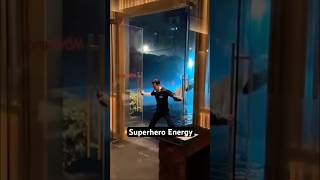 Real life superhero energy #power #humansareamazing