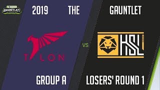 Talon Esports vs HSL Esports (Part 1) | OWC 2019: The Gauntlet [Group A, Losers' Round 1]