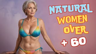 Natural Older Woman Over 60🔥Attractively Dressed and Beauty|| Fashion Tips And Outfits - 17