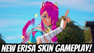 *NEW* ERISA ANIME SKIN + WHEEL OF DAGGERS GLIDER GAMEPLAY! - Fortnite Battle Royale