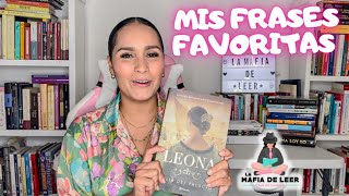 Leona de Celia del Palacio | Novela histórica | Mis frases favoritas