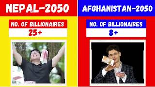 Nepal 2050 vs Afghanistan 2050 Comparison