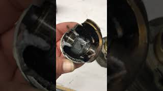 The piston was torn apart The piston from 125cc is jammed, major engine repair  #tuningparts #tuning