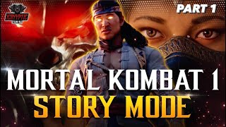 🔴LIVE - Mortal Kombat 1 (PS5) IT Begins - WalkThrough Gameplay - PART 1