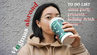 VLOGMAS 2020 in China! study abroad life, holiday vibes, gift, uni student life, cool starbucks shop