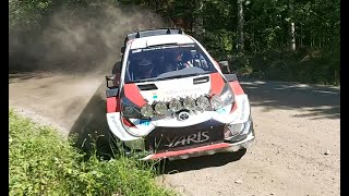 Kalle Rovanperä Toyota Yaris WRC test