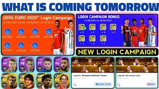 What Is Coming Tommorow-21/06/2021(Monday)In Pes 2021/Euro Campaign/New Login Campaign|Mr 10|